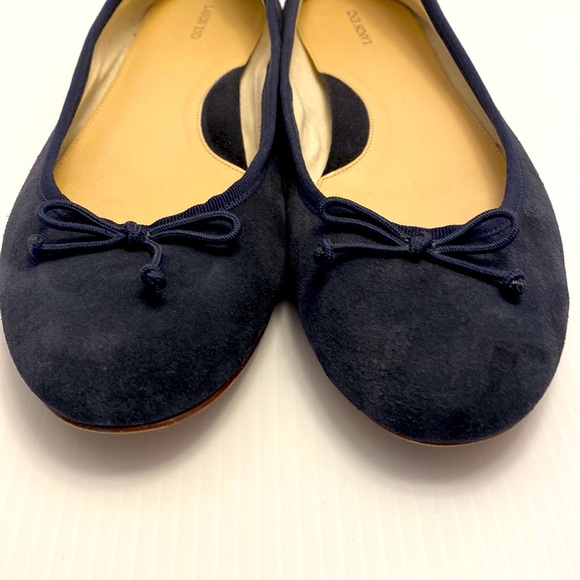 Lands End Suede Flats Slipper Size 8 - Picture 6 of 7